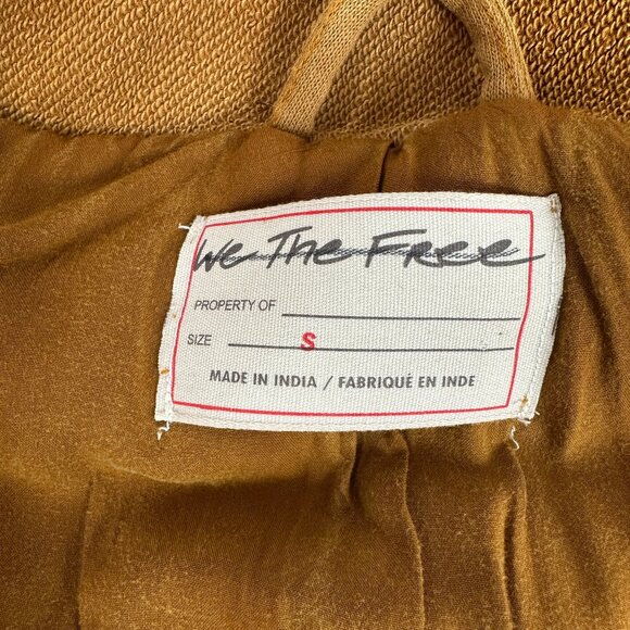 Like NEW Free People We The Free Twist It Aviator Jacket Size S - Picture 8 of 12